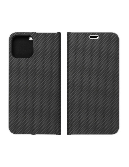 Etui LUNA Carbon pour Xiaomi Redmi 9AT / Redmi 9A noir