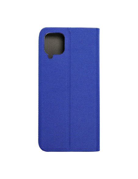 Etui SENSITIVE Book pour SAMSUNG A12 / M12 bleu marine