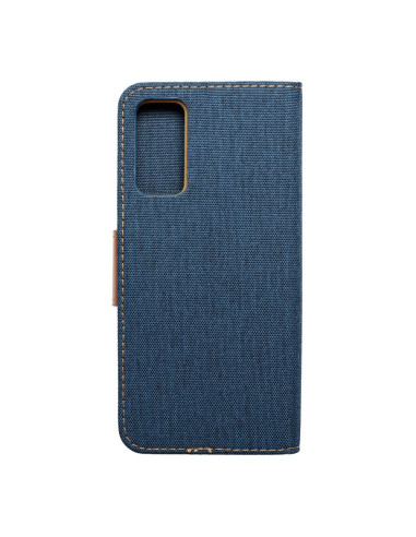 Etui Canvas pour SAMSUNG S20 FE / S20 FE 5G bleu marine