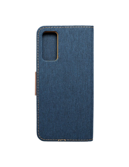 Etui Canvas pour SAMSUNG S20 FE / S20 FE 5G bleu marine