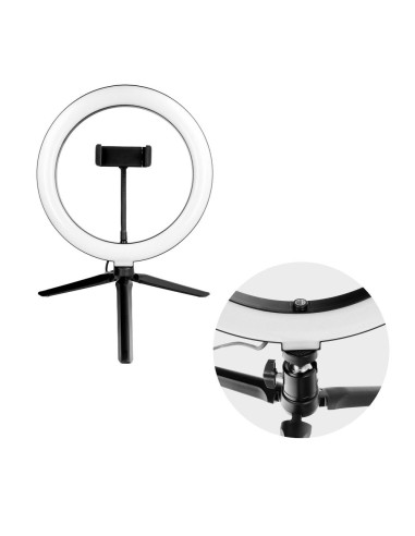 Lampe LED Ring Stream RGB 10 pouces avec support pour le telephone