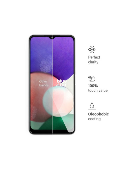 VERRE TREMPE Blue Star- SAM Galaxy A22 4G/LTE/A33 5G/A34/A32 4G