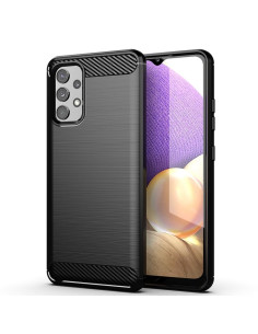 COQUE FORCELL- CARBON pour SAMSUNG Galaxy A32 5G NOIR