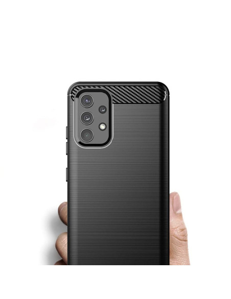 COQUE FORCELL- CARBON pour SAMSUNG Galaxy A32 5G NOIR