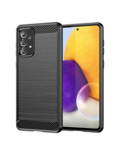 COQUE FORCELL- CARBON pour SAMSUNG Galaxy A72 LTE ( 4G ) / A72 5G NOIR