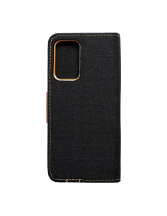 Etui Canvas pour SAMSUNG A52 5G / A52 LTE ( 4G ) / A52s 5G noir 2