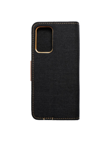 Etui Canvas pour SAMSUNG A52 5G / A52 LTE ( 4G ) / A52s 5G noir