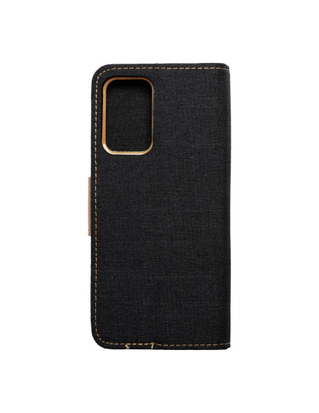 Etui Canvas pour SAMSUNG A52 5G / A52 LTE ( 4G ) / A52s 5G noir