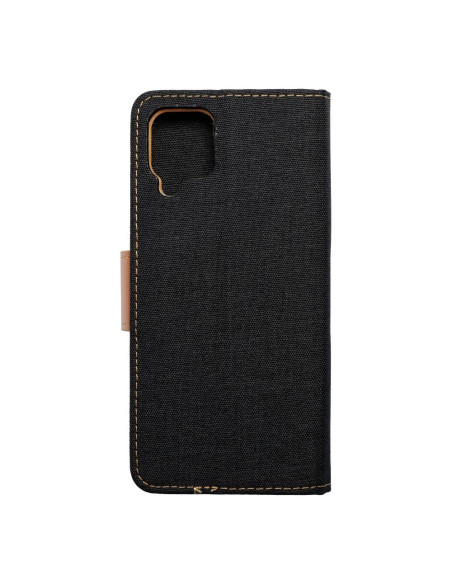 Etui Canvas pour SAMSUNG A12 / M12 noir