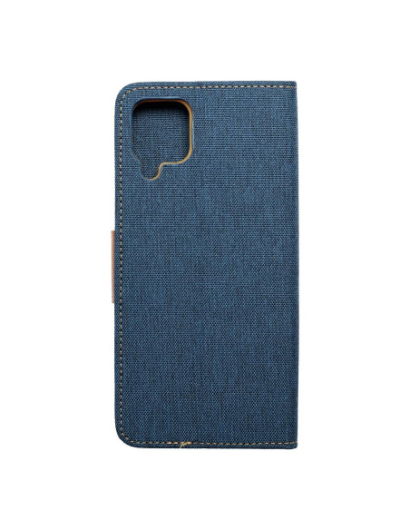 Etui Canvas pour SAMSUNG A12 / M12 bleu marine