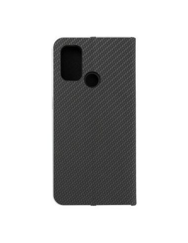 Etui LUNA Carbon pour OPPO A53 2020 / A53s noir