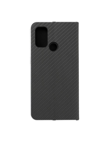 Etui LUNA Carbon pour OPPO A53 2020 / A53s noir