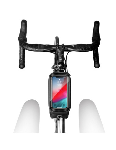 Support vélo / sacoche avec fermeture éclair WILDMAN ES3 1L 4 "- 7"