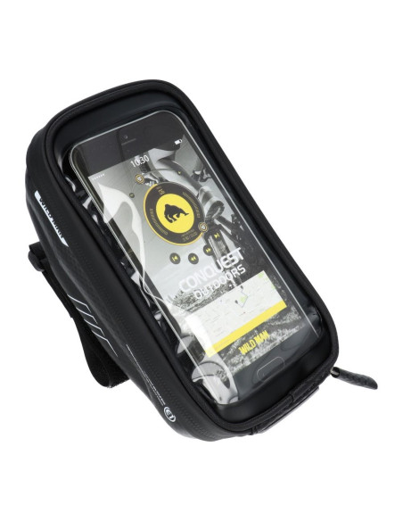 Support vélo / sacoche sur guidon a fermeture éclaire WILDMAN E1 1L 4" - 7"