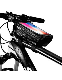 Support vélo / sacoche a fermeture éclaire WILDMAN E2 1L 4" - 7"