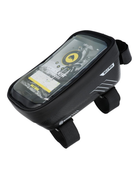 Support vélo / sacoche a fermeture éclaire WILDMAN E2 1L 4" - 7"