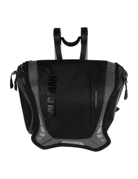 Support vélo / sacoche sur guidon a fermeture éclaire WILDMAN H8 3L