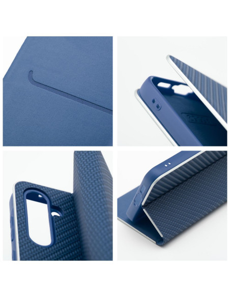 Etui LUNA Carbon pour HUAWEI P30 Pro blue