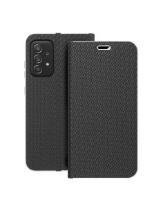 Etui LUNA Carbon pour SAMSUNG A52 5G / A52 LTE ( 4G ) / A52s 5G noir