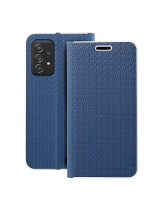 Etui LUNA Carbon pour SAMSUNG A52 5G / A52 LTE ( 4G ) / A52s 5G blue