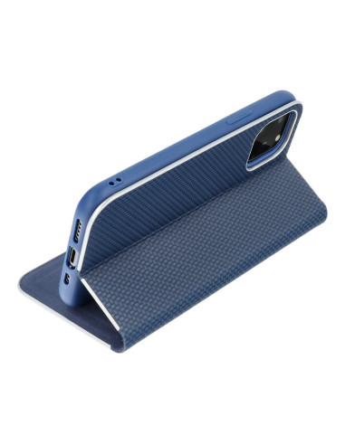 Etui LUNA Carbon pour SAMSUNG A52 5G / A52 LTE ( 4G ) / A52s 5G blue