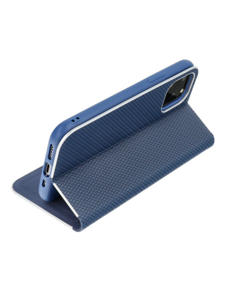 Etui LUNA Carbon pour SAMSUNG A52 5G / A52 LTE ( 4G ) / A52s 5G blue