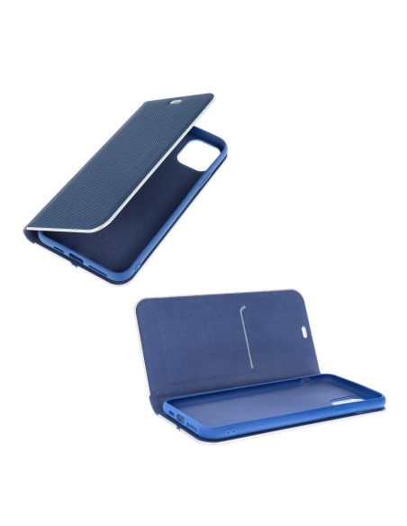 Etui LUNA Carbon pour SAMSUNG A52 5G / A52 LTE ( 4G ) / A52s 5G blue