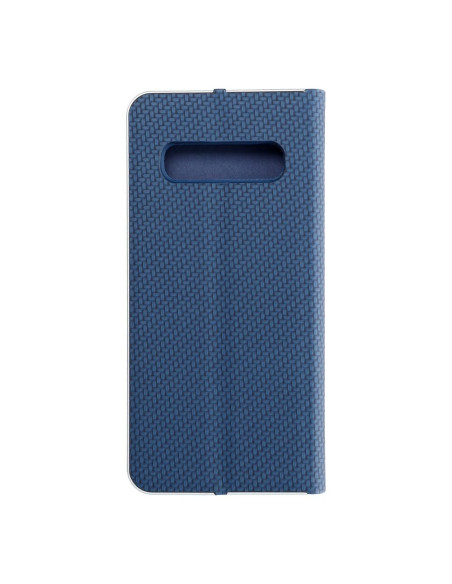 Etui LUNA Carbon pour SAMSUNG S10 blue