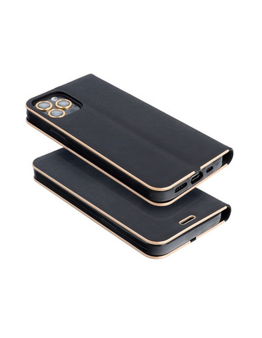 Etui Luna Book pour SAMSUNG A52 5G / A52 LTE ( 4G ) / A52s 5G noir