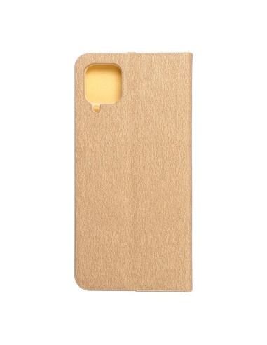 Etui Luna Book pour SAMSUNG A12 / M12 or