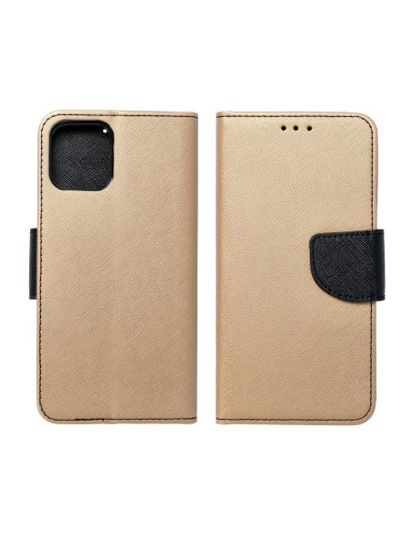 Etui Fancy Book XIAOMI Redmi 9A or/ noir