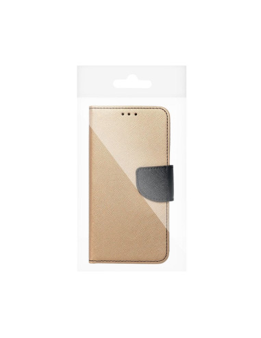 Etui Fancy Book XIAOMI Redmi 9A or/ noir