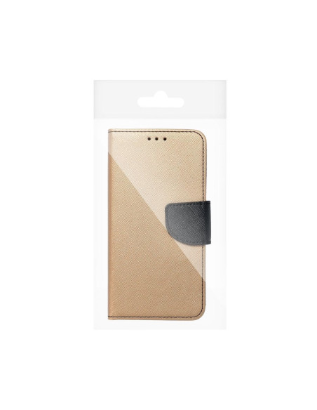Etui Fancy Book XIAOMI Redmi 9A or/ noir