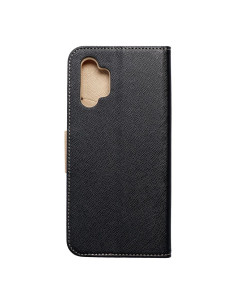 Etui Fancy Book pour SAMSUNG A32 5G noir/ or 2