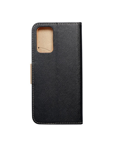 Etui Fancy Book do SAMSUNG A72 LTE ( 4G ) noir / or