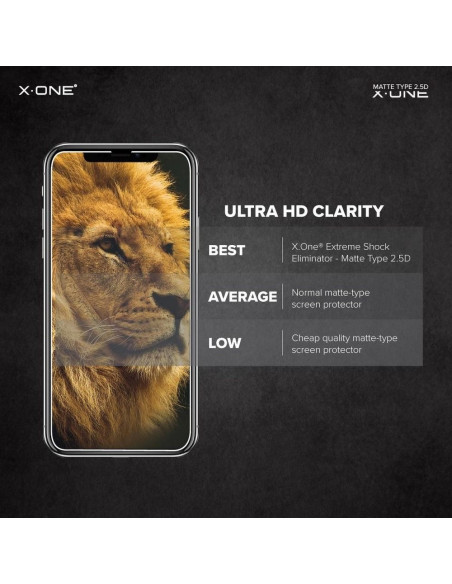 VERRE TREMPE X-ONE 3D Full Cover - SAM Galaxy S21 (case friendly)