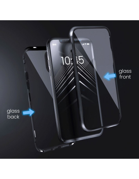 Coque Magneto 360 pour Samsung S21 PLUS noir
