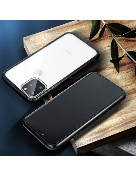 Coque Magneto 360 pour Samsung S21 PLUS noir