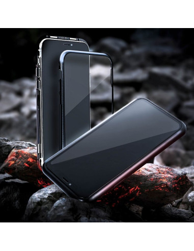 Coque Magneto 360 pour Samsung S21 PLUS noir