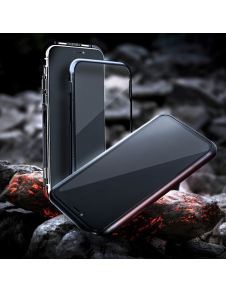 Coque Magneto 360 pour Samsung S21 PLUS noir
