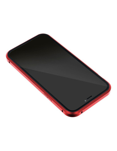 Coque Magneto 360 pour Samsung S21 PLUS rouge