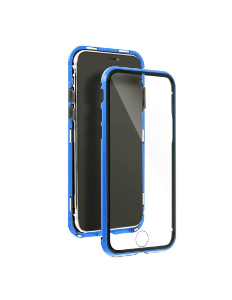 Coque Magneto 360 pour Samsung S21 PLUS bleu