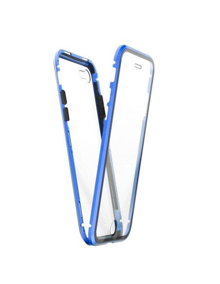 Coque Magneto 360 pour Samsung S21 PLUS bleu
