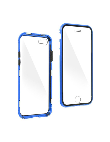 Coque Magneto 360 pour Samsung S21 PLUS bleu