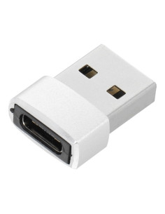 Adaptateur Type C pour USB A argent