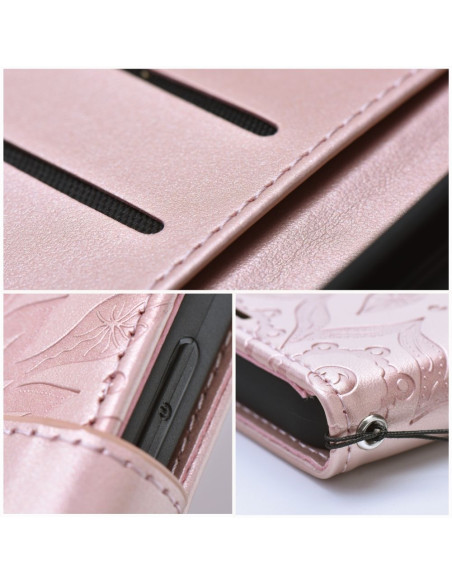Etui MEZZO Book pour IPHONE 12 / 12 PRO mandala or rose