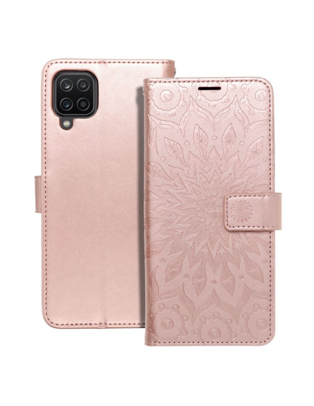 Etui MEZZO Book pour SAMSUNG A12 / M12 mandala or rose