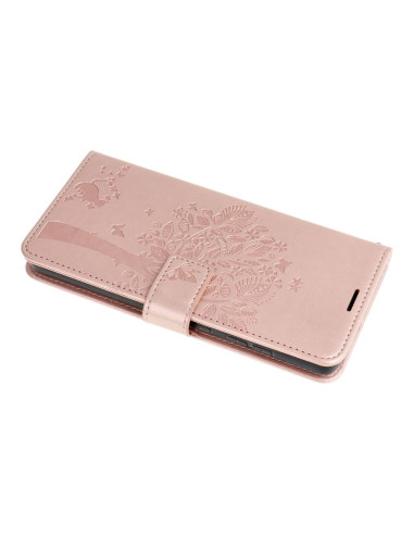 Etui MEZZO Book pour SAMSUNG A32 5G arbre or rose
