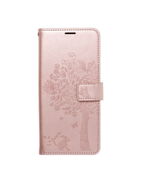 Etui MEZZO Book pour SAMSUNG A32 5G arbre or rose