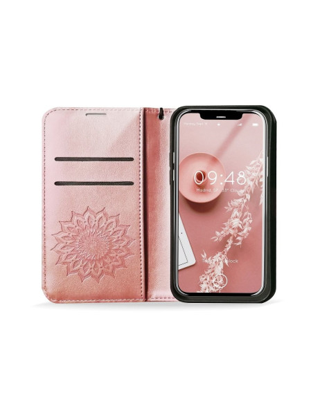Etui MEZZO Book pour SAMSUNG A32 5G mandala or rose